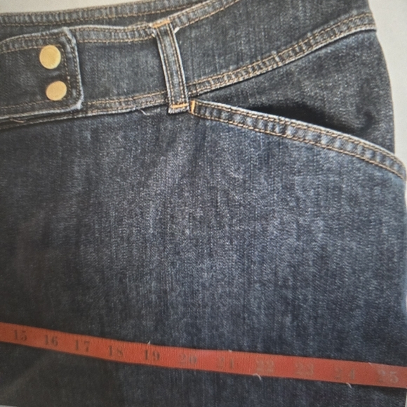 πJones New York 5 Pocket Wide Leg Jeans, 20W (more like a 16 or 18) HtH 22" - Picture 3 of 8